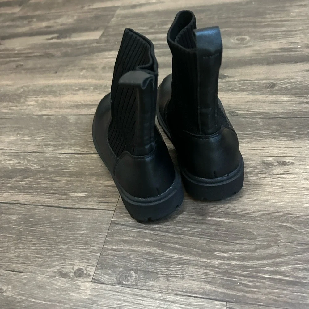 SHEIN Toddler Black Boots Combat sz‎ 10